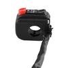 Keenso Handlebar Control Switch, Handlebar Mount Switch, Bike Electrical Switch, 22mm 7/8 Waterproof with Ignition Control, ON/OFF Control Switch