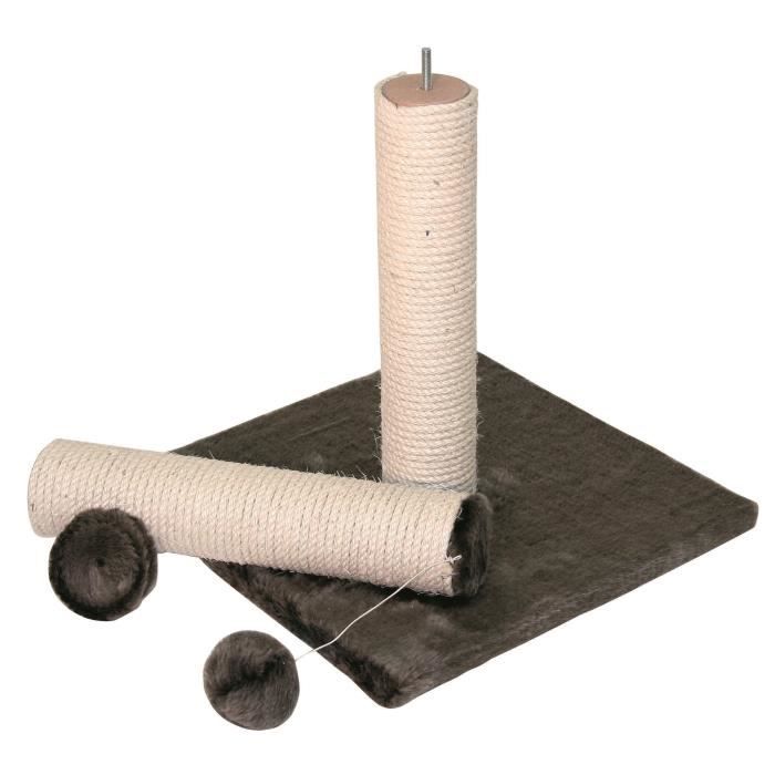 Poteau Griffoir chat - 78cm - KERBL - Gris - Sisal