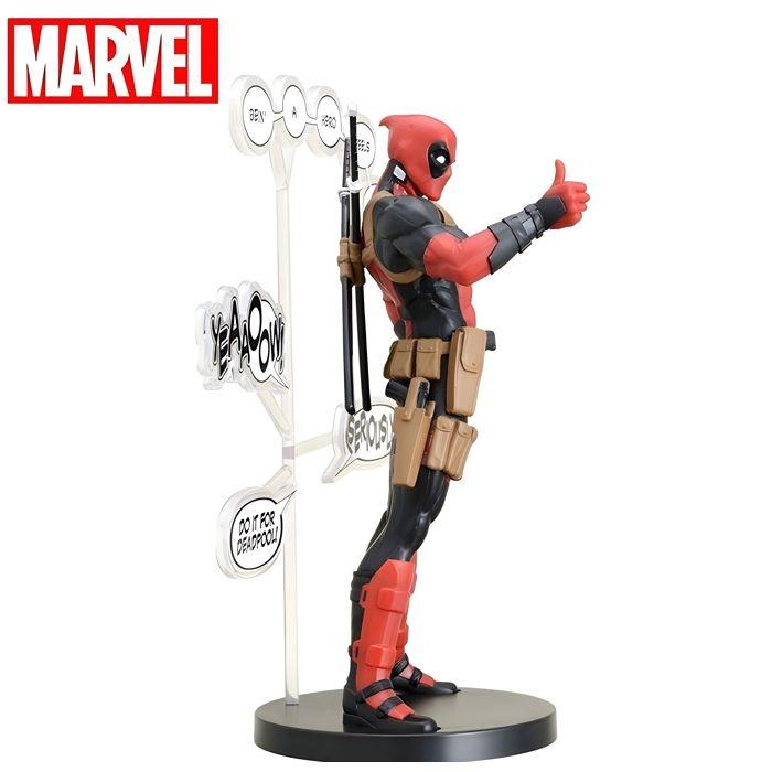 Figurine - Sega - Deadpool - 20 Cm - Rouge - Officielle Marvel Comics
