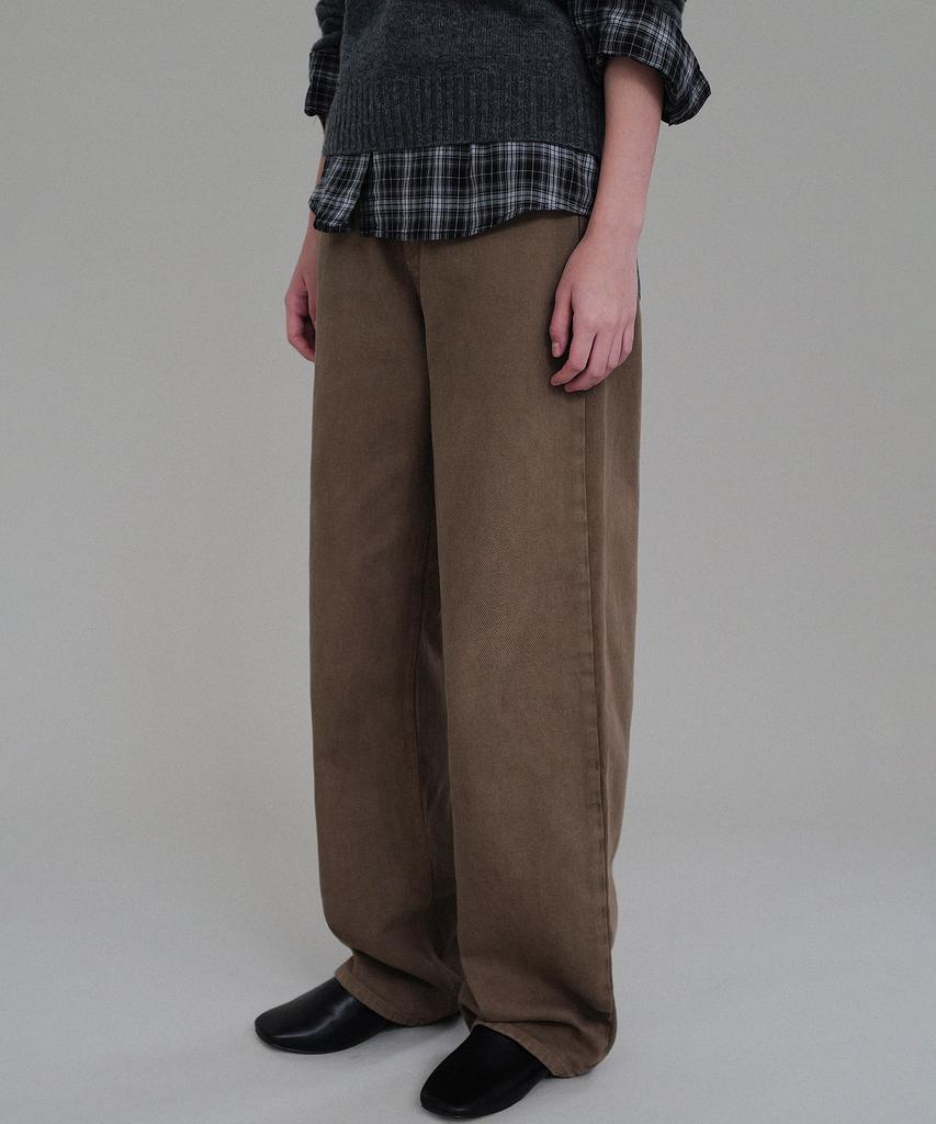 ANDNEEDS Harven Dyed Denim (Brown)