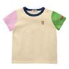 HOUSE Hot Short Sleeve Boys Girls Baby Clothing Ivory 70cm [MIKI Biscuits] T-Shirt Children's 70-5210-683