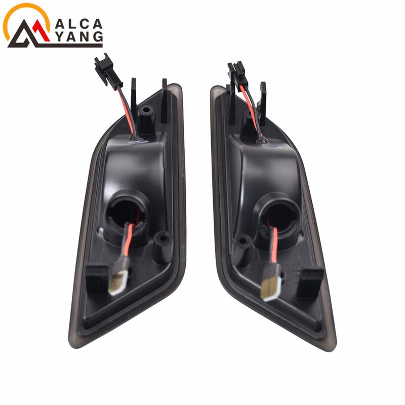 For Benz W204 C-Class 2012 2013 2014 C250 C300 C350 C63 AMG Base Sedan Front Amber Led Fender Side Marker Lights