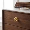 Premium Brass Cabinet Pulls Modern Minimalist Single-Hole Handles  Wardrobes Fitting