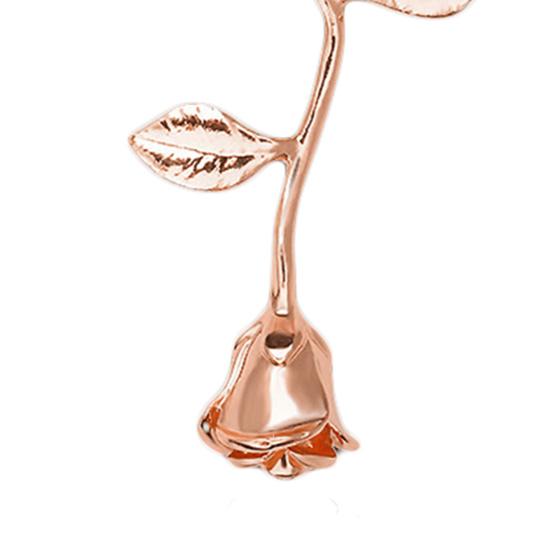 Necklace Unique Rose Flower Design Women Chain Necklace