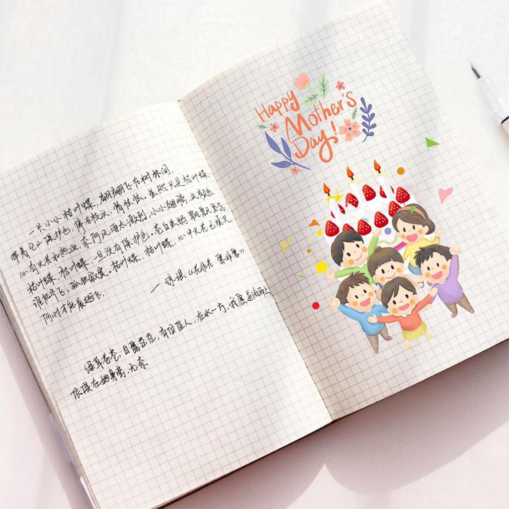 Записная книжка из кожи формата А5, страницы в сетку, дневник студента, журнал путешествий, книга записей встреч, персонализированный блокнот, 132 листа, 264 страницы