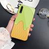 Милый чехол для телефона с шоколадным джемом для Samung A32 A51 A52 NOTE 10 20 S10 S20 S21 S22 Pro Ultra Черная ПК-стеклянная крышка для телефона
