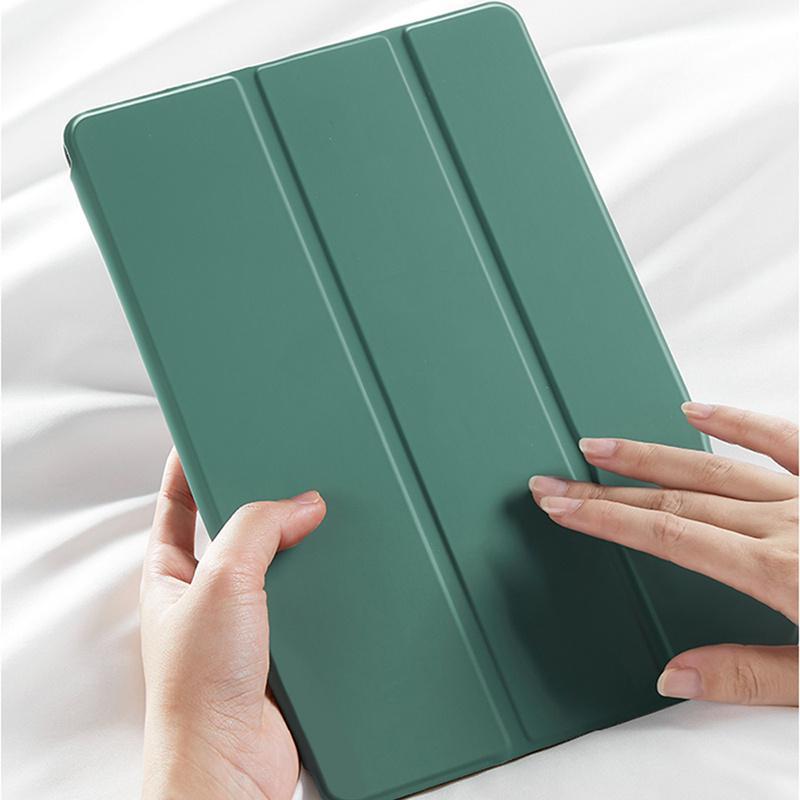 For New iPad 10 2022 10th Generation Soft Back Shell Protective Smart Cover Case For iPad Pro 12.9 11 Inch 2022 2021 2020 2018/ iPad 5th 6th 7th 9th