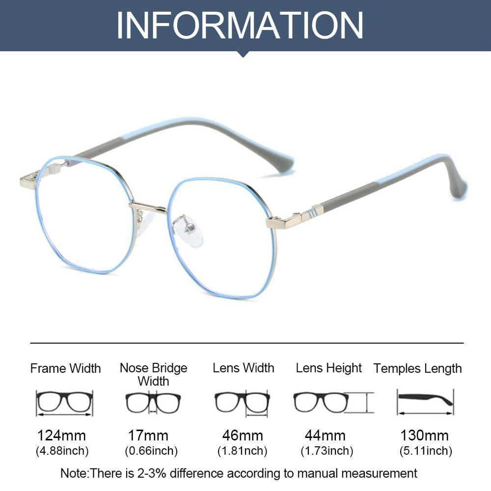 Computer Eye Protection Kids Glasses Comfortable Eyeglasses Anti-blue Light Ultra Light Frame