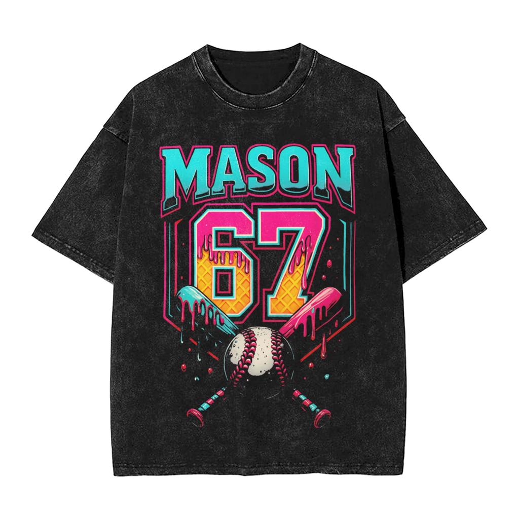 Merry Christmas 67 Meme T Shirt Beach Y2k Funny Tshirts Casual Harajuku Tee Shirt For Men Short Sleeve Printed Clothes