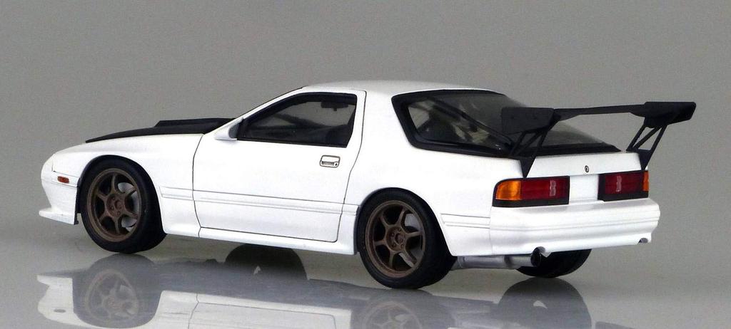 Aoshima Bunka Kyozai Серия Initial D 7 Рёсукэ Такахаси FC3S Спецификация для битвы в Хаконе Масштабная пластиковая модель (АОСИМА) нет. RX-7 1/24