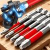 6.35mm Hex Shank Electric Screwdriver Bit Alloy Steel Hex Bit Set  Automotive Maintenance