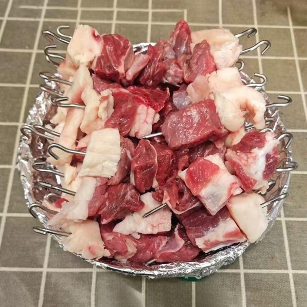 Съемный держатель для шампуров Игла для запекания из нержавеющей стали для аксессуара для аэрофритюрницы