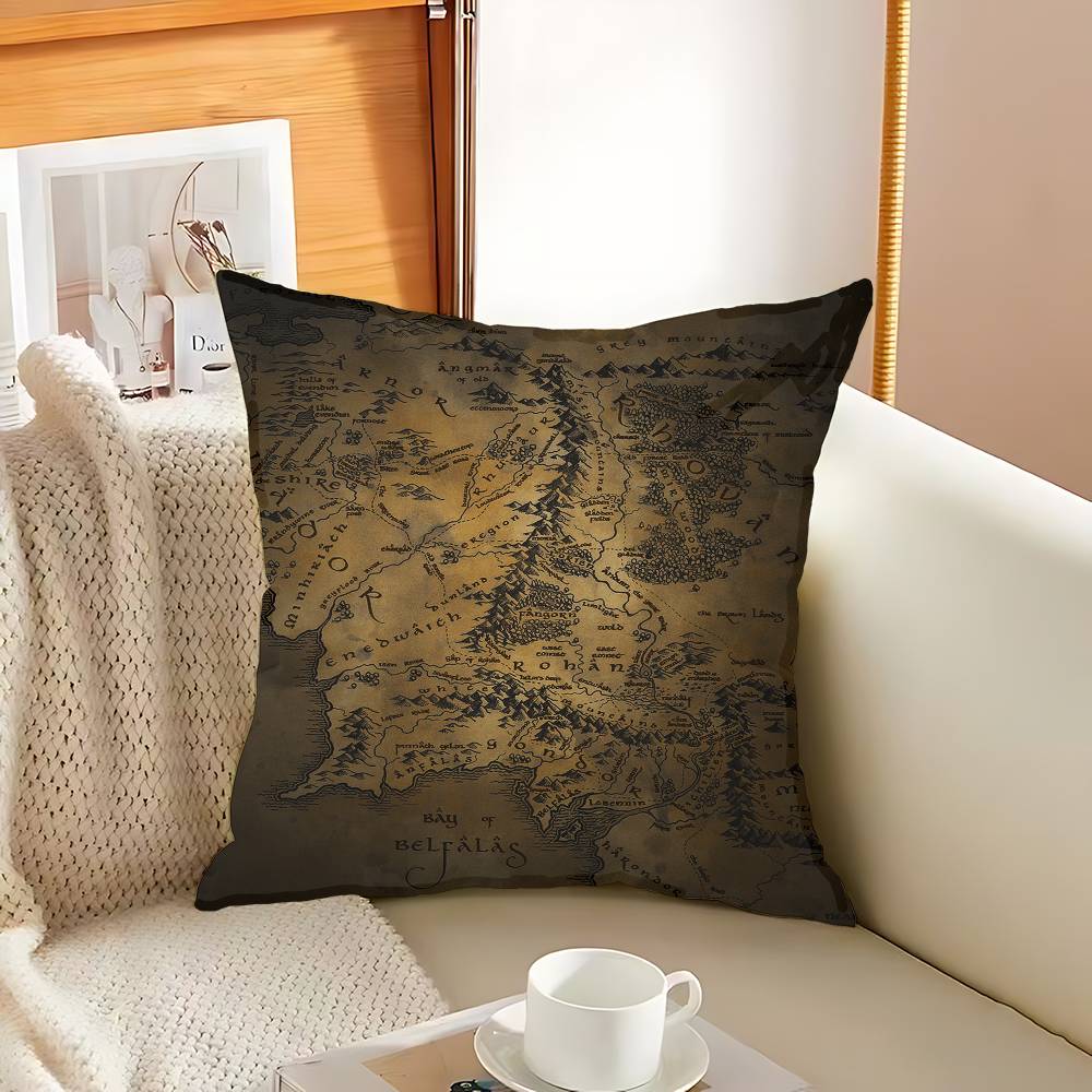 LLords Game Rings 4545cm Cushion Cover Pillow Cover Decor Pillowcase Home Pillowcase For Couch Pillow