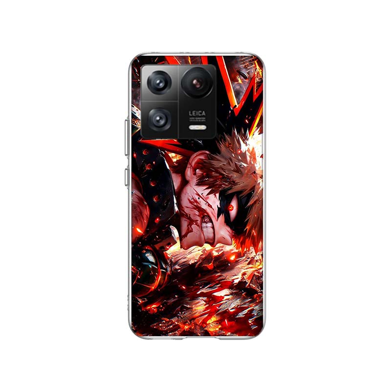 Чехол для телефона My Hero Bakugou Katsuki для Xiaomi Poco F7 Ultra X7 X6 M8 M7 M6 M4 M3 Pro X4 Mi 15 15T 14 14T 12T 12S 10T Pro 12 11 L