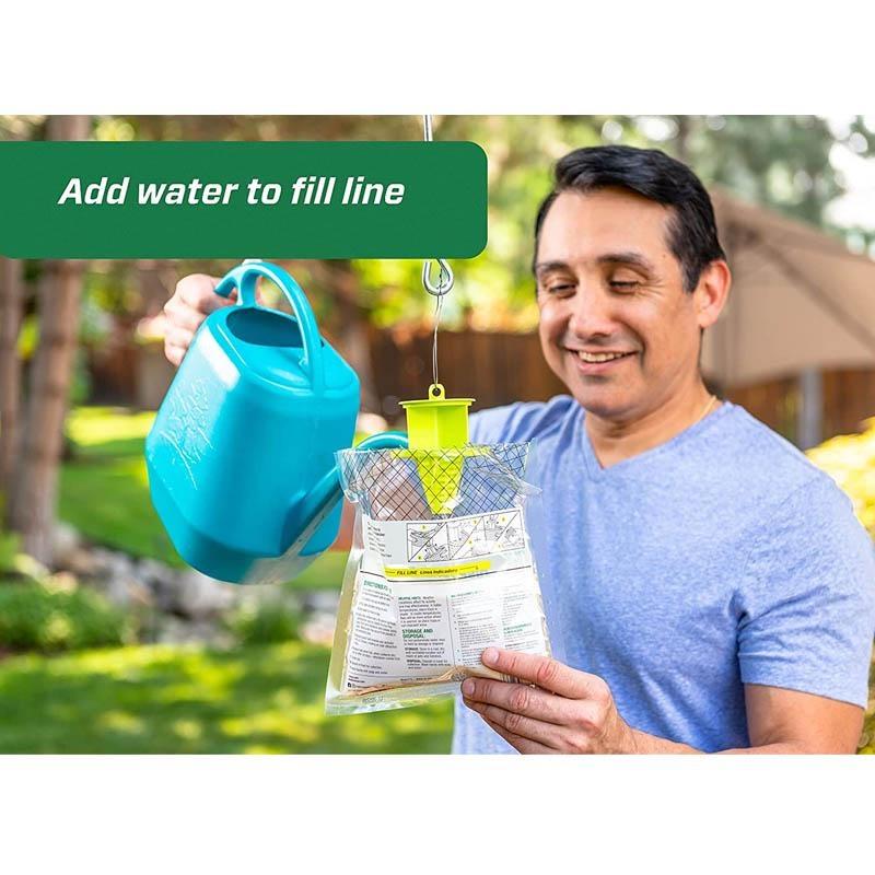 1 шт., сумка-ловушка для дрозофилы, маленькая палочка для мух, приманка для лекарств, садовый инструмент, убийца летающих насекомых для посадки на ферме