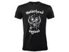 Официальная футболка MotorHead Джерси Оригинальная Черная Англия-