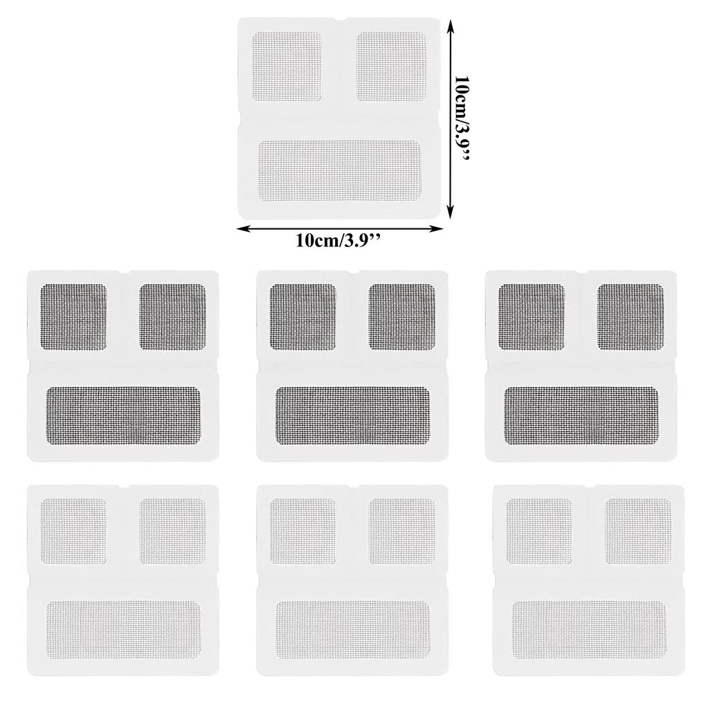 Самоклеящиеся наклейки-заплатки для покрытия сетки на окне, прочные, от насекомых, для ремонта сетки, липкие заплатки, сетки