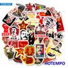 50Pcs Stalin Ussr Cccp Retro Slogan Cool Funny Stickers For Phone Laptop Notebook Luggage Guitar Skateboard Bmx Bike Car Sticker