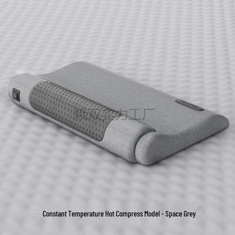 2025 Подушка с подогревом для шеи для поддержки шеи и массажа с тракцией позвоночника