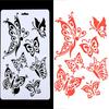 Walls Painting Embossing DIY Craft Tools Stamps Album Paper Cards Butterfly Stencils Scrapbooking