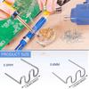 1000PCS Plastic Welder Repair Wave Staples for Welding Tool Kit