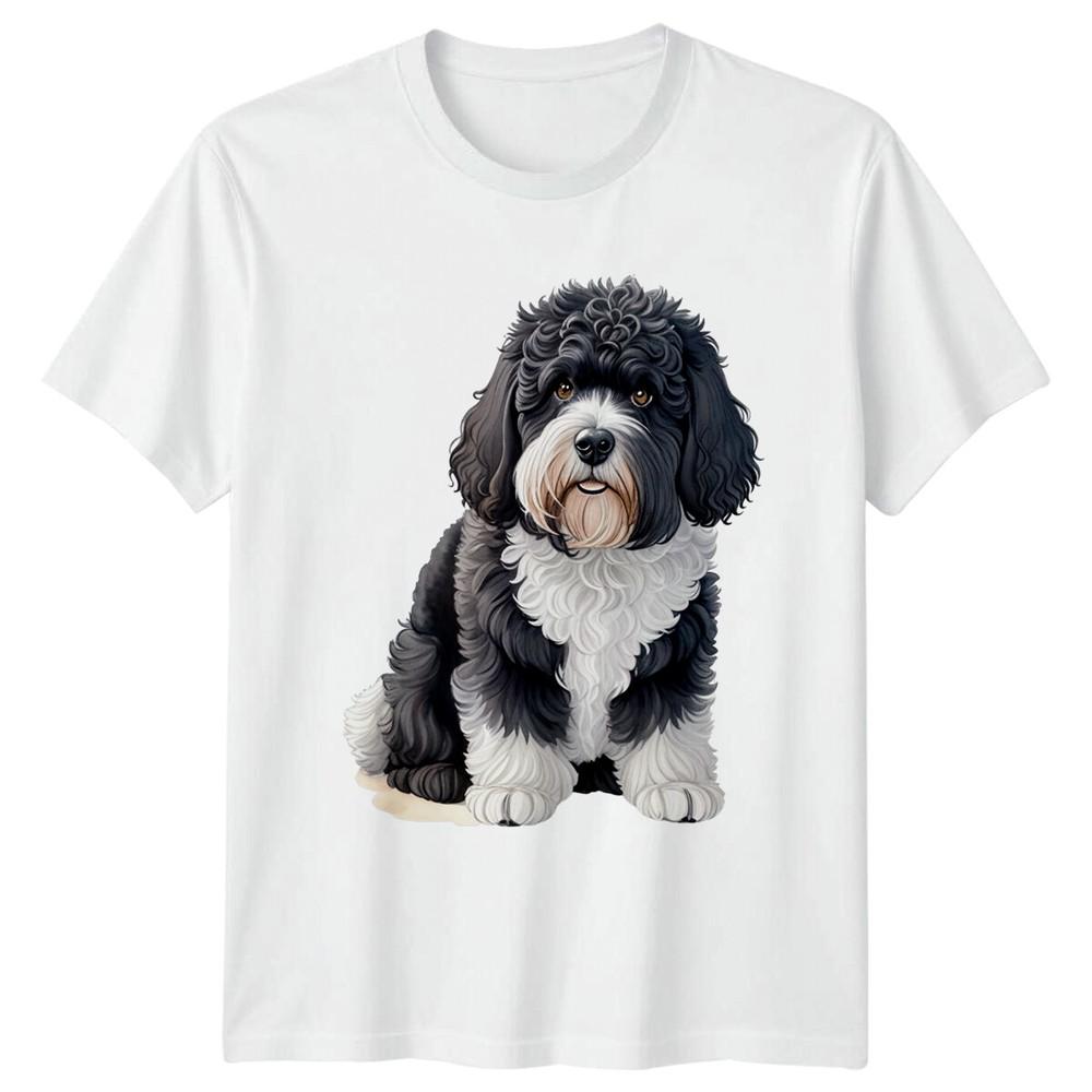 Cute Havapoo Dog Breed Pet Portrait Graphic TShirt