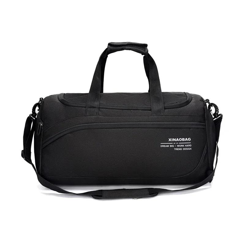 Спортивная спортивная сумка для мужчин и женщин, водонепроницаемая, большая вместимость, отдельное отделение для обуви, сумка для фитнеса, спортивный рюкзак, дорожная сумка