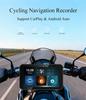 IP67Waterproof Touch Screen GPS Navigator Mirror Link Android Auto 5" Carplay Screen Worldwide Map for Motorcycle