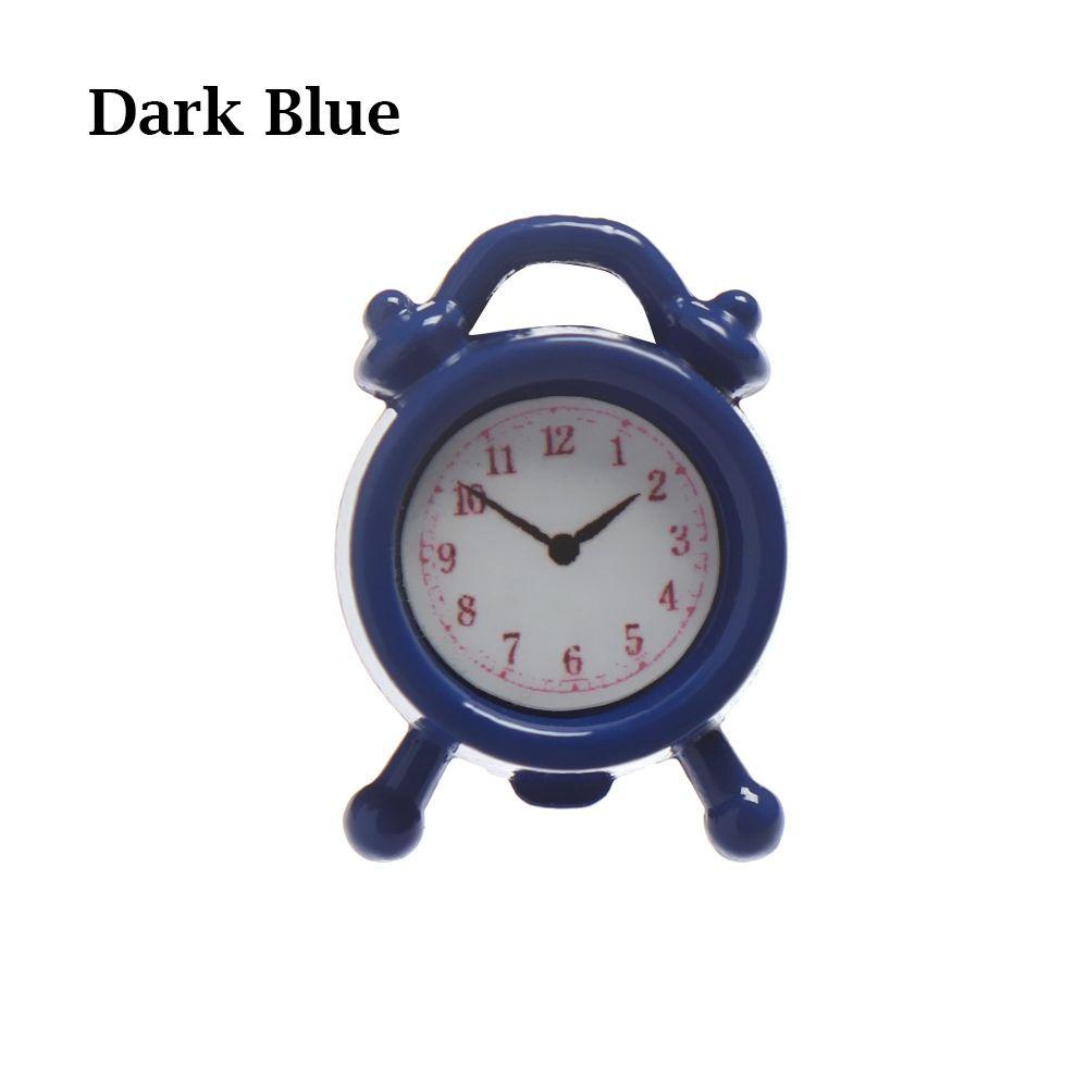 15*10mm Accessories 1:12 Scale Mini Home Decoration Alarm Clock Dollhouse Miniature Toy Doll Clocks