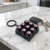 Mechanical Keycaps Decompression Keyring Funny Stress Relief Pendant Cat Paw Keychain  Pass Time