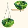 Hanging Bird Hammock Comfortable Bird Cage Swing New Warm Bird Nest  Pet Supplies