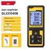 Лазерный дальномер Deli Tools DL331040B с 1,7-дюймовым экраном и дальностью 50 м