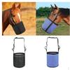 Horse Feed Bags Heavy Duty PVC Mesh Bag Elastic Strap