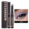 Smoky Dark Blue Eyeshadow Pencil Stick Waterproof Pearlescent 16 Colors Metallic Glitter Eye Shadow Highlighter Pen Makeup Tool