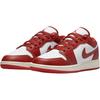 Детские кроссовки Air Jordan 1 Low SE GS Dune Red White Lobster Sail FJ3465-160
