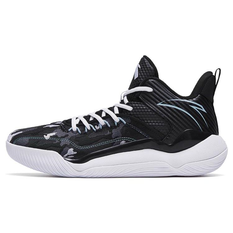 Anta Laser 4 Basketball Shoes Men Sneakers Black White 112311607-7