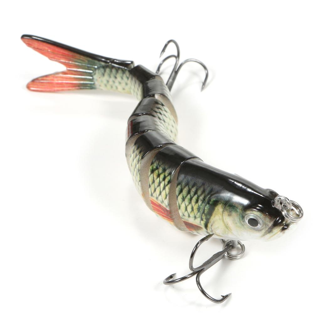 TARUOR 140 мм мульти шарнирная приманка для плавания, реалистичная 8-сегментная рыболовная приманка для плавания гольяна, искусственные приманки