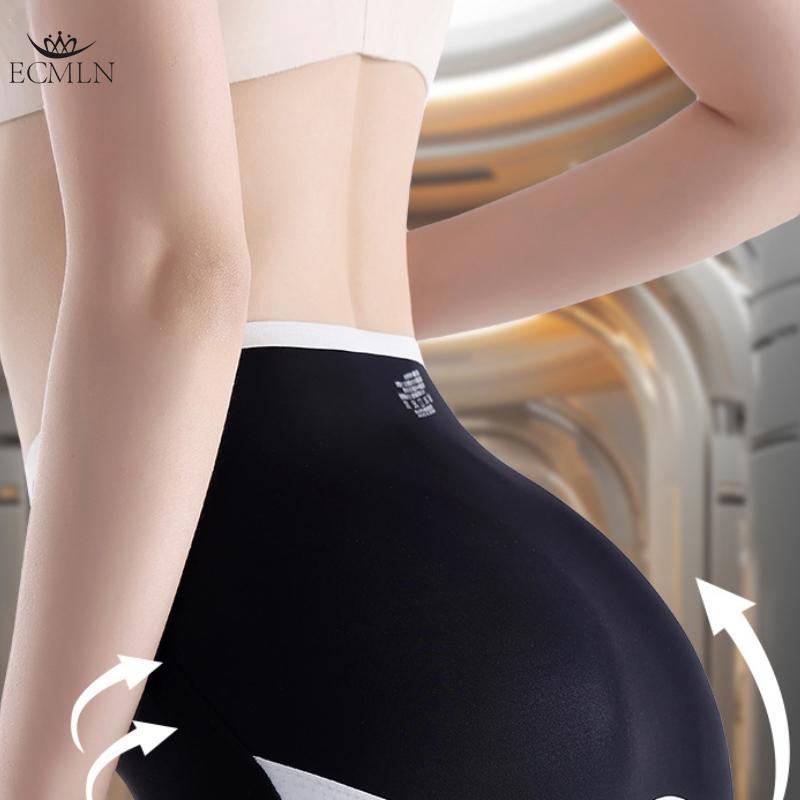 Бесшовное утягивающее белье, утягивающее, корректирующее тело, защитное нижнее белье для женщин, антибактериальное, дышащее, невидимое, утягивающее, с высокой талией