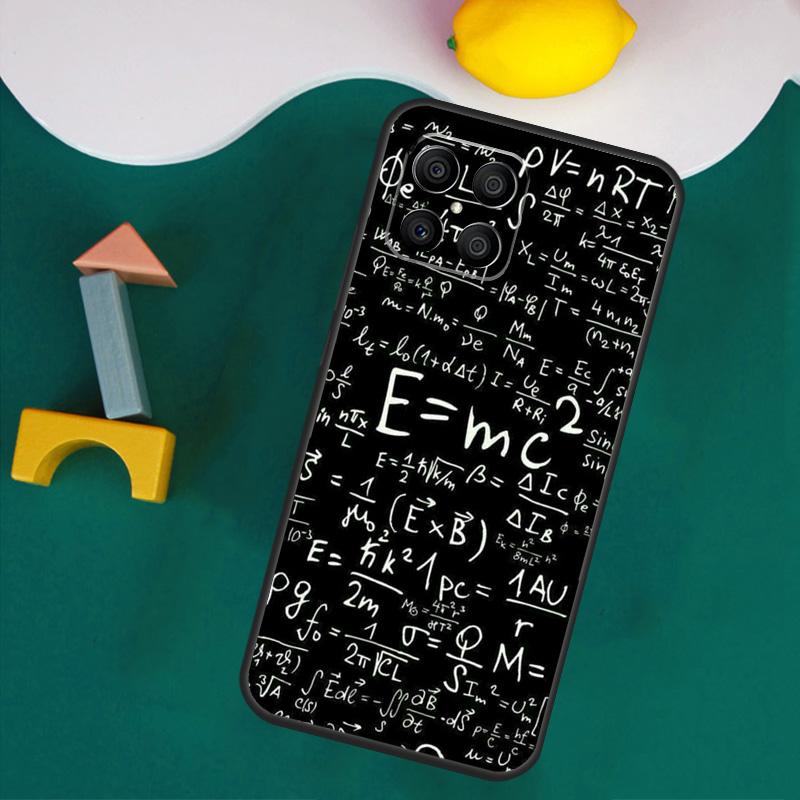 E mc2 Formula Math Funny Science Case For Honor Magic 7 5 6 Lite Honor 200 Pro 50 70 90 Lite X9a X8a X8 X9 X8b X9c X9b Cover