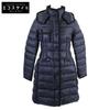 [Domestic Regular] HERMINE Down with Hood Coat 00 NavyUsed