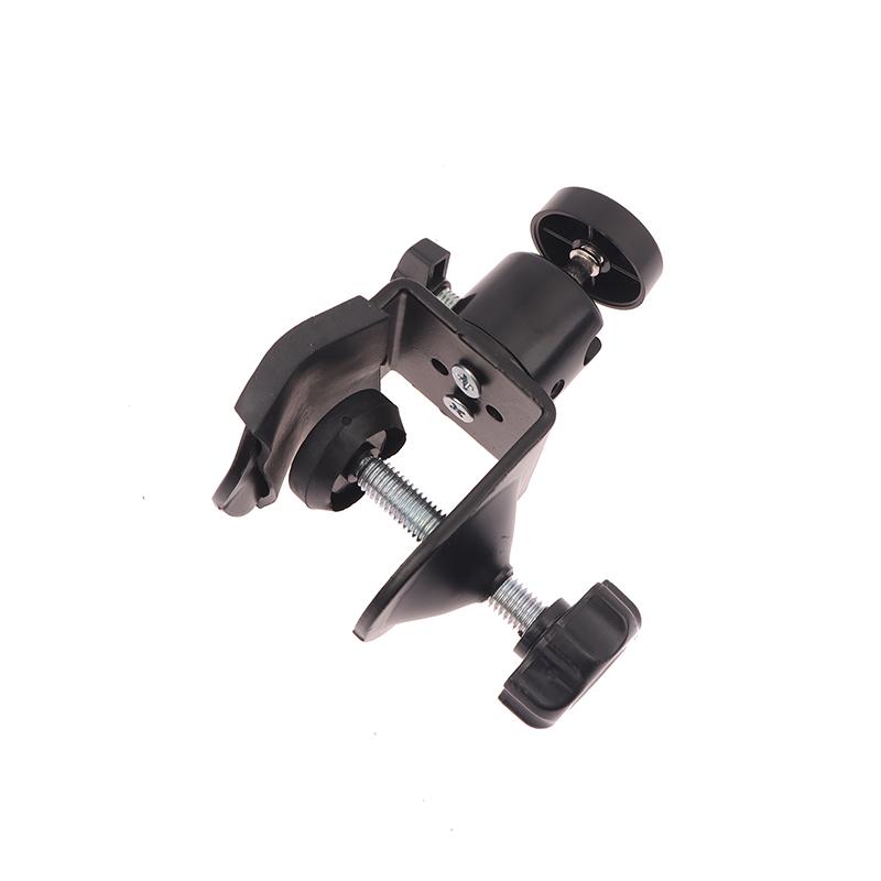 Металлический зажим с мини-шаровой головкой 360°, быстросъемный зажим, кронштейн для штатива, винтовой зажим 1/4 для вспышки, микрофона, монитора, камеры