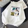 Comfortable Versatile Couple Printed Hoodie Pocket Kawaii Loose Fashion Top Men's Sweatshirt Cartoon Winter and Autumn Casua