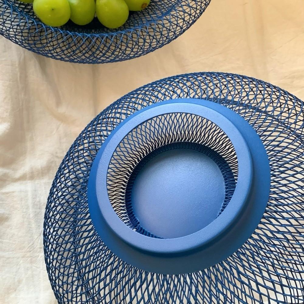 Hollow Iron Art Fruit Basket Dried Fruit Plate Fruit Vegetable Basket  Countertop