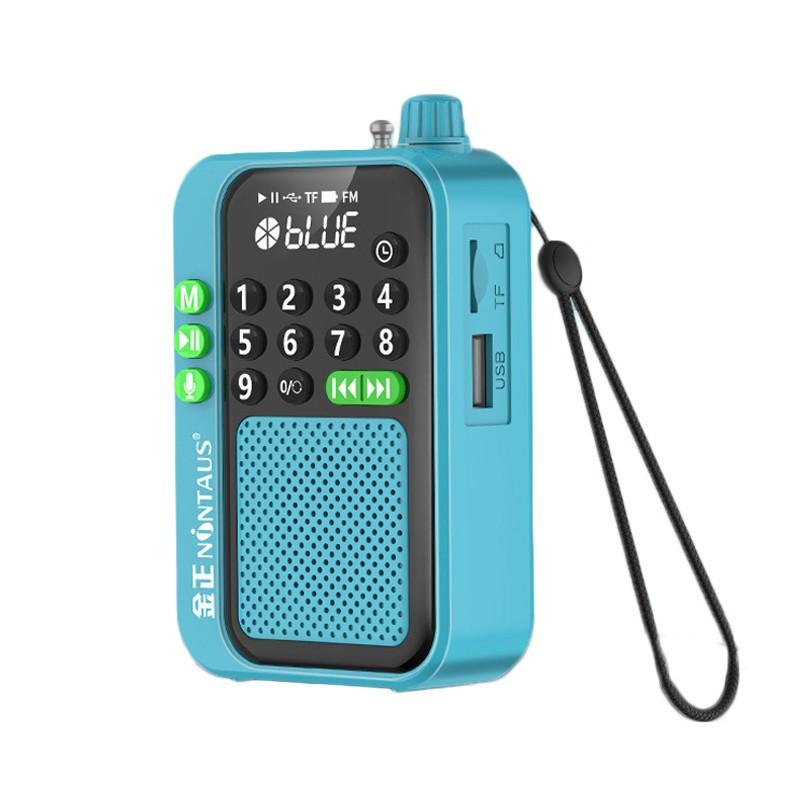 5 Вт Портативное FM-радио Беспроводной Bluetooth-динамик TF-карта USB-накопитель Музыка MP3-плеер