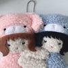 AS KNOW AS plus (ASKNOW AS PLUS) ZY0559 Mofumofumo Plush Toy Keychain Charm, a collaboration item with the Mofumofumo collaboration, available in
