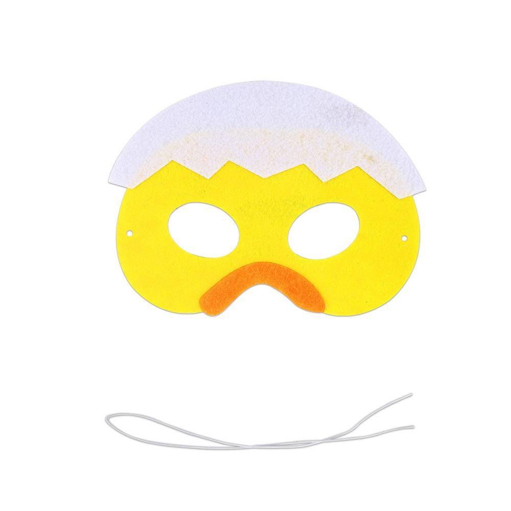 Funny Easter Felt Mask Cute Merry Easter Decoration Party Supplies Animal Mask  Holiday Decor