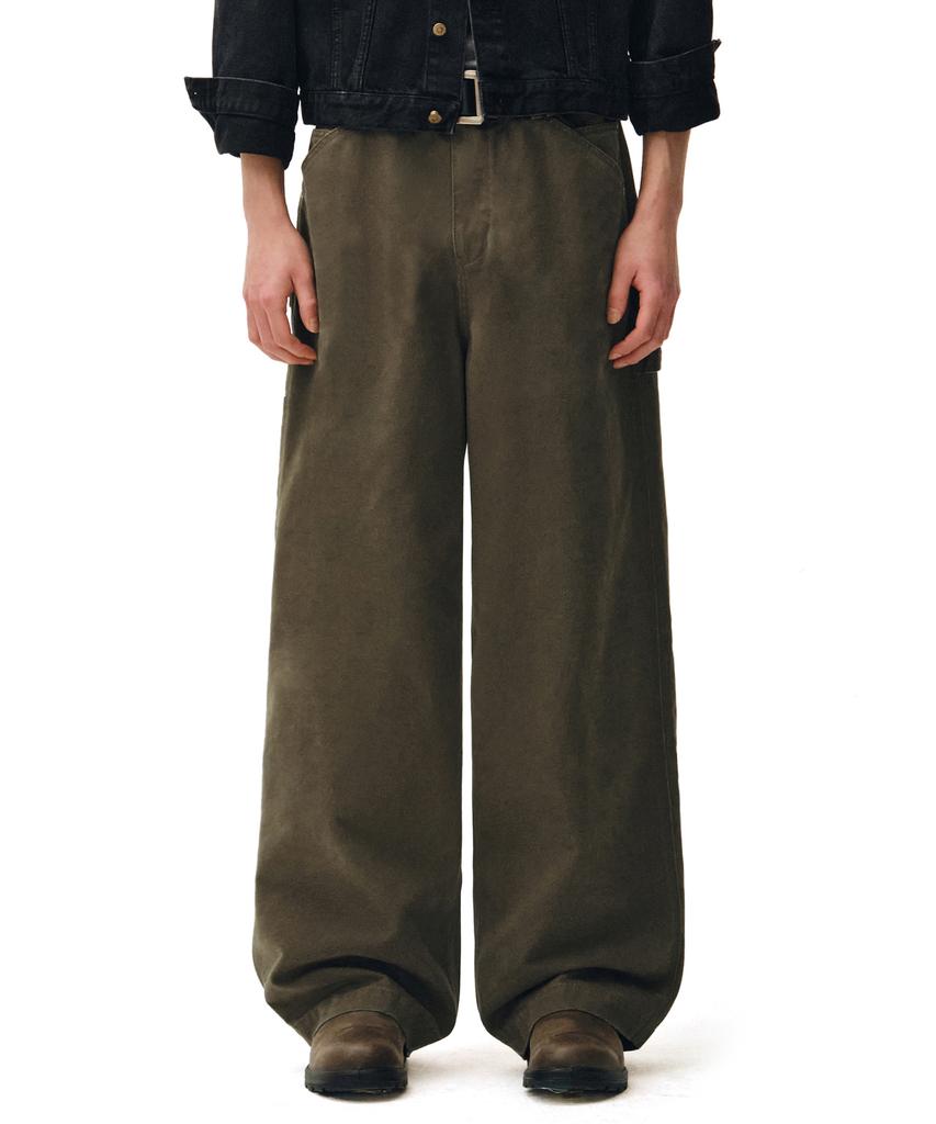 DECET Painter Wide Pants Dcpt070Olive