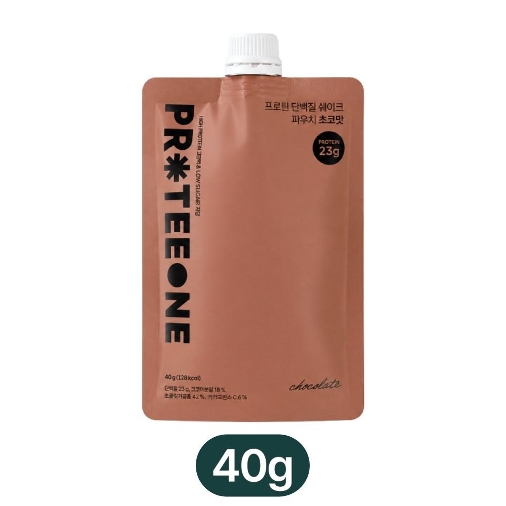 ProtiOne Протеиновый коктейль в пакетике Вкус шоколада 40 г 35 шт Ингредиенты: может быть изменено производителем | 40 г 35 шт.