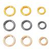 5 шт./пакет, металлические уплотнительные кольца, пружинные застежки, открывающийся круглый карабин, брелок для ключей, зажимы для сумки, крючок, пряжки на цепочке для собак, разъем для ювелирных изделий «сделай сам»