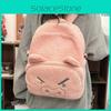 Nohara Shinchan Crayon Shiro Themed Plush Backpack Anime Schoolbag Peripheral